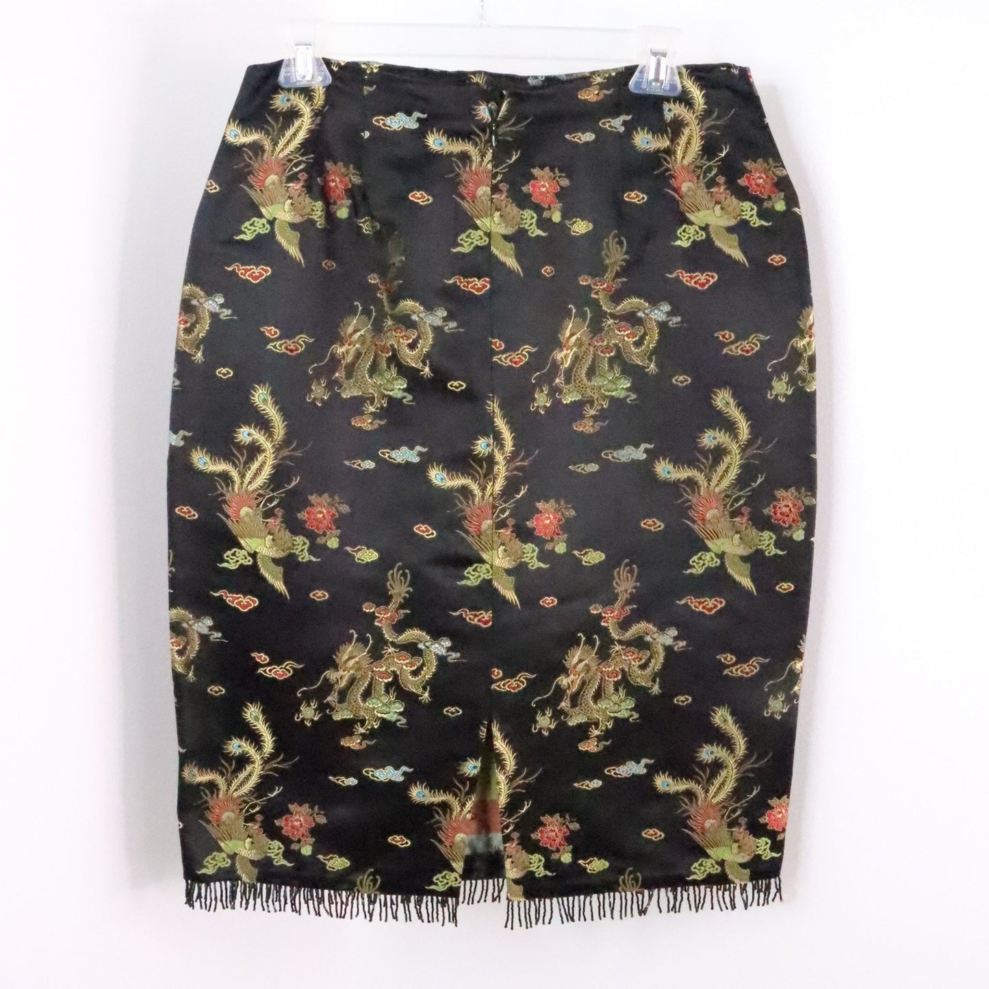 Karen Kane InStyle Women’s 10 Y2K Dragon Brocade Beaded Pencil Skirt