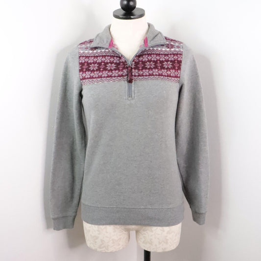 Prince & Fox Women’s XS Fair Isle Pullover Long Sleeve Sweatshirt